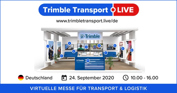 DE Trimble Transport Live 2020 - Social banner