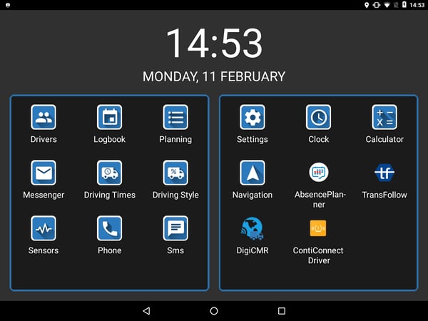 FleetXPS tablet - Third party apps NIGHT - correct