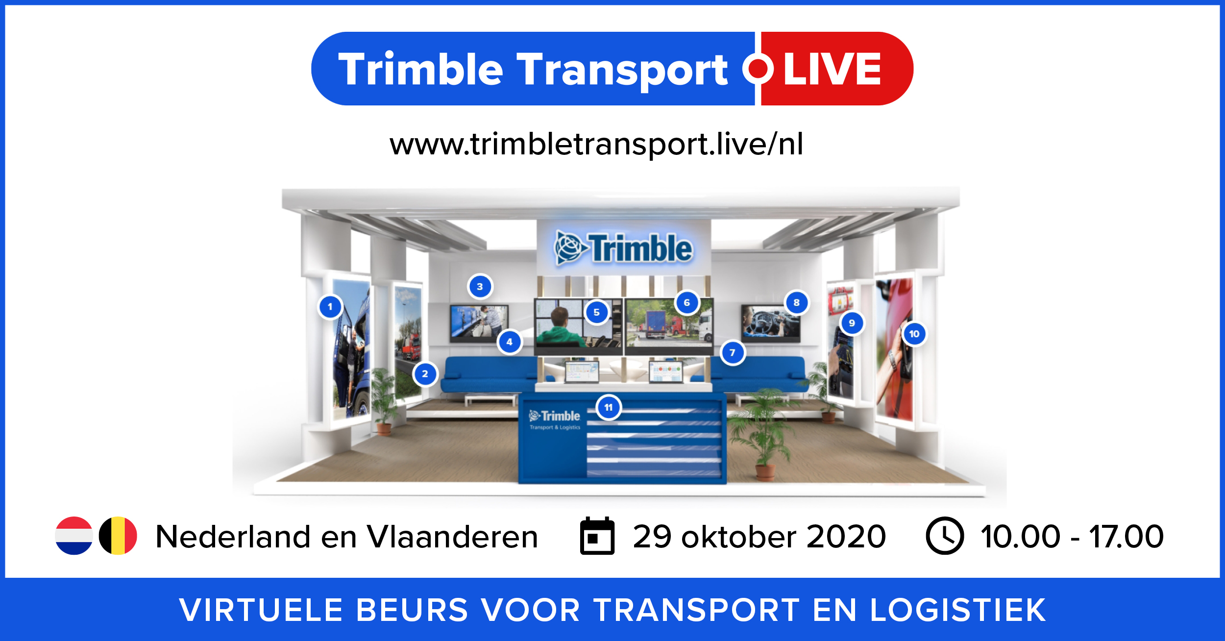 NL Trimble Transport Live 2020 - Event Banner